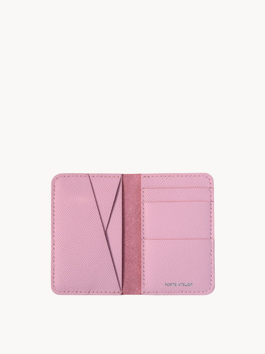 Lorenzo Bifold in Peony Leather