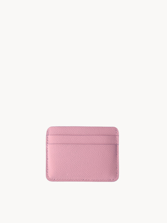 Card Holder in Peony Leather