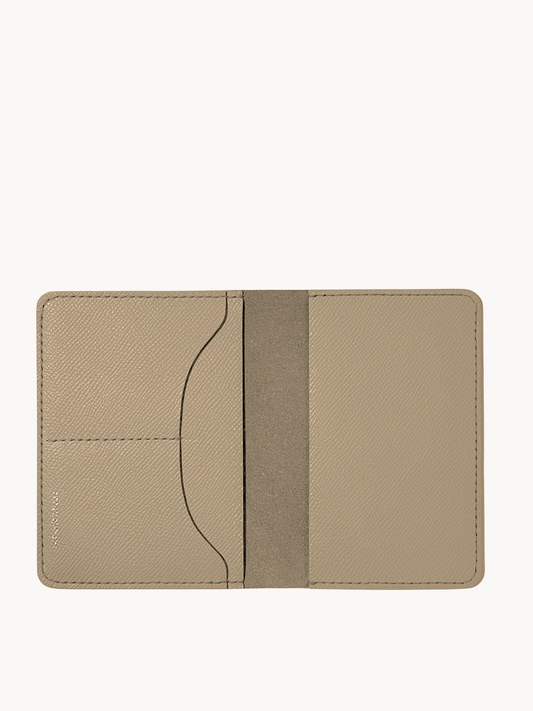 Carlo Passport Holder in Cashmere Leather