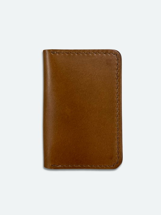 Luca Mini Bifold in Caramel