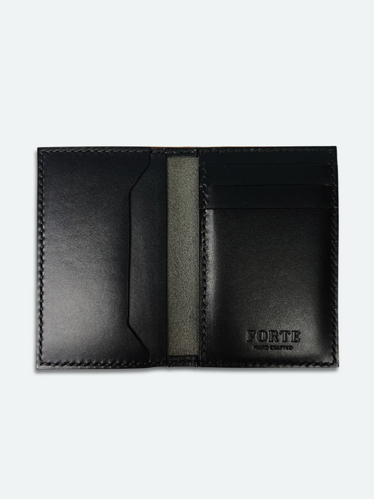 Domenico Vertical Bifold in Noir